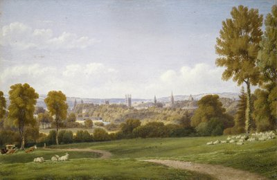 View of Oxford from Headington by Joseph Mallord William Turner