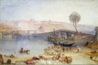 View of the site and the castle of Saint Germain en Laye by Joseph Mallord William Turner