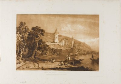 City of Thun, plate 59 from Liber Studiorum by Joseph Mallord William Turner