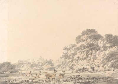 Windsor Castle and Park with Deer by Joseph Mallord William Turner