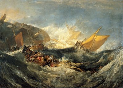 Wreck of a Transport Ship by Joseph Mallord William Turner