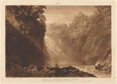 The Fall of the Clyde by Joseph Mallord William Turner and Charles Turner