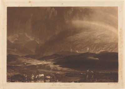 Peat Bog, Scotland by Joseph Mallord William Turner and George Clint