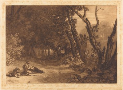 Procris and Cephalus by Joseph Mallord William Turner and George Clint