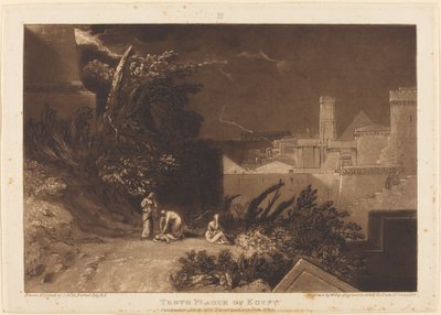 Tenth Plague of Egypt by Joseph Mallord William Turner and William Say