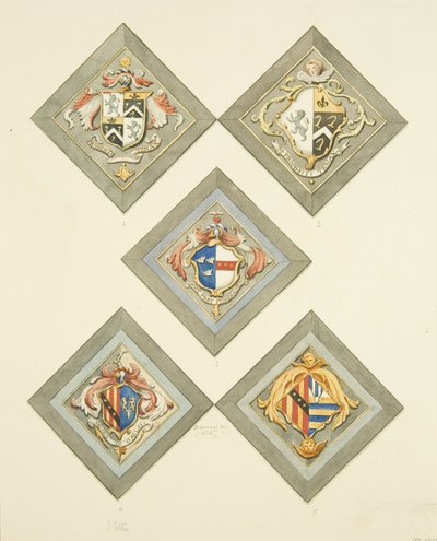 5 Hatchments in St Philip