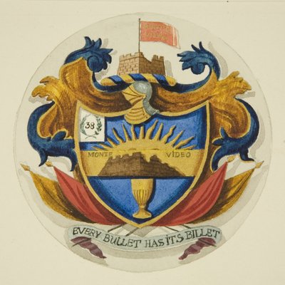 Coat-of-Arms above the Monument in St Paul