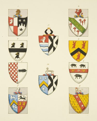 Coats of Arms from Monuments in St Thomas