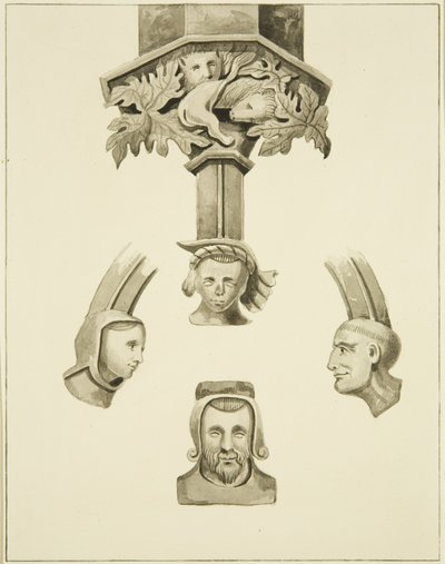 Corbels in St Mark