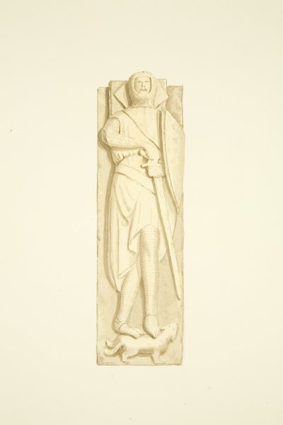 Effigy of Robert de Berkeley in St Mary Redcliffe by Joseph Manning