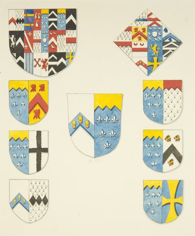 Heraldic Emblazonry on Newton