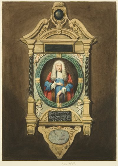 Monument of Henry Merrett in St Philip