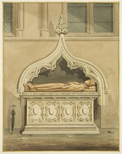 Monument of Henry of Gaunt in the South Aisle of St Mark