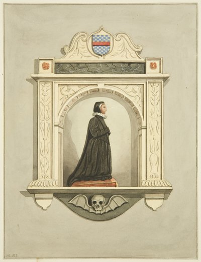 Monument of Mrs. James in St Mark