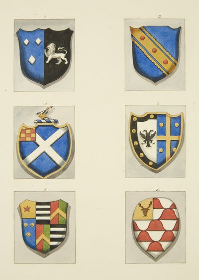 Monumental coats of arms in All Saints