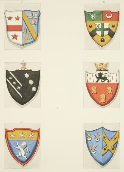 Monumental coats of arms in St Michael