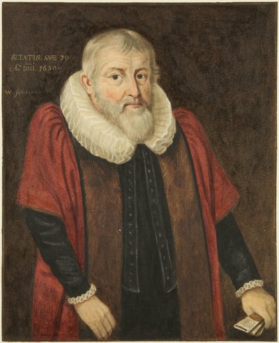 Portrait in the Council House of George Harrington, Mayor of Bristol 1617 by Joseph Manning