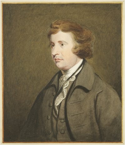 Portrait in the Mansion House, Queen Square, of Edmund Burke by Joseph Manning