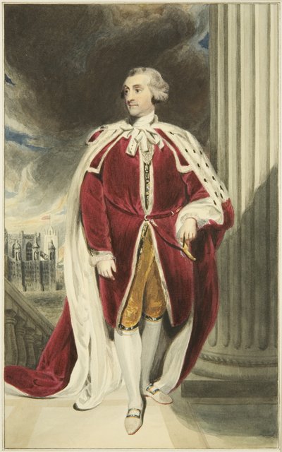 Portrait in the Mansion House, Queen Square, of the Duke of Portland by Joseph Manning