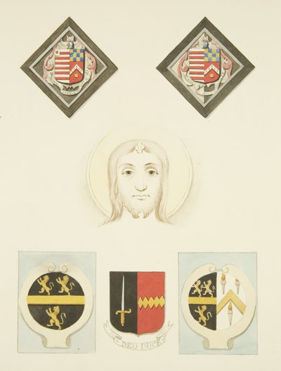 Stained Glass, Escutcheons and Coats-of-Arms in St Peter
