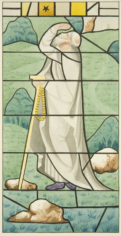 Stained glass in St Mark