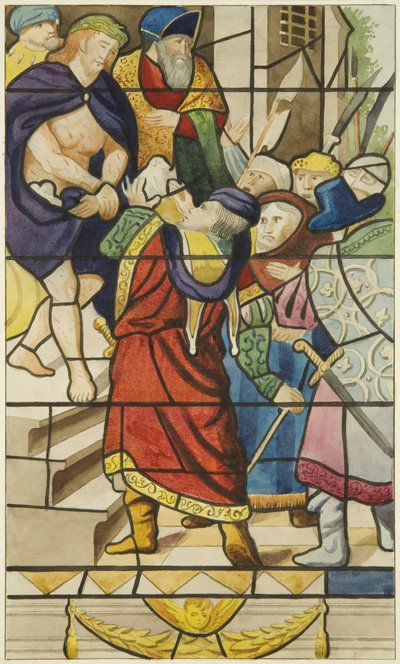 Stained glass in St Mark
