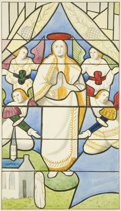 Stained glass in St Mark