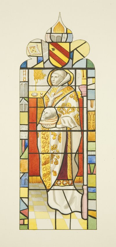 Stained glass in St Mark