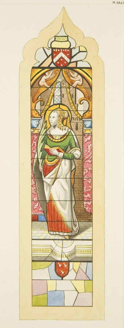 Stained glass in St Mark