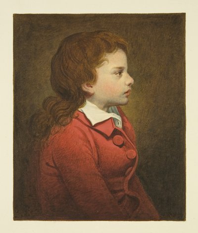 Supposed portrait of Chatterton (actually the son of Morris the artist) in St Mary Redcliffe by Joseph Manning