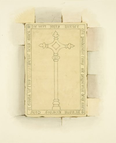 Tomb Stone in Front of Canynges