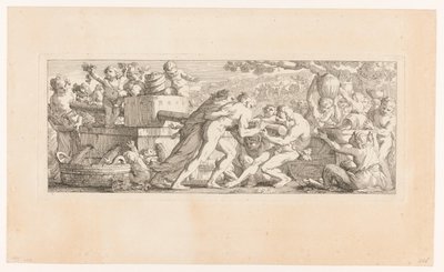 The Wine Press by Joseph Marie Vien (I)