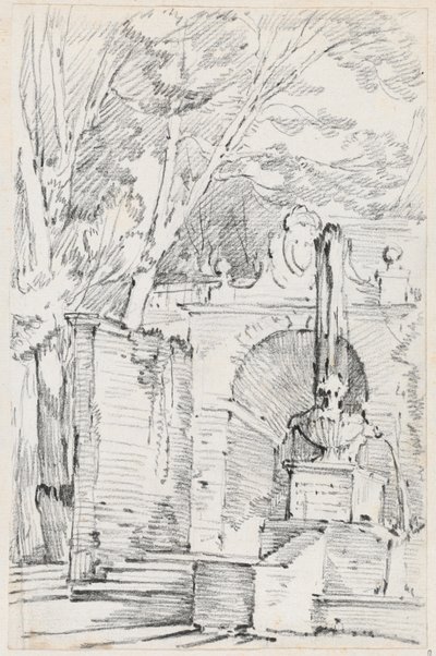 Fountain of Pomona in the Gardens of the Villa d