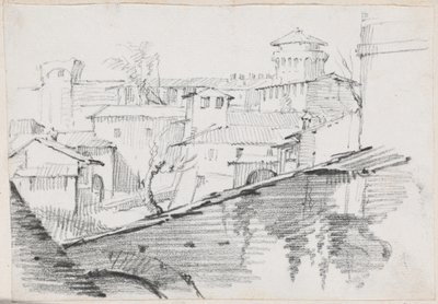 The Forno inside the Walls of the Vatican by Joseph Marie Vien