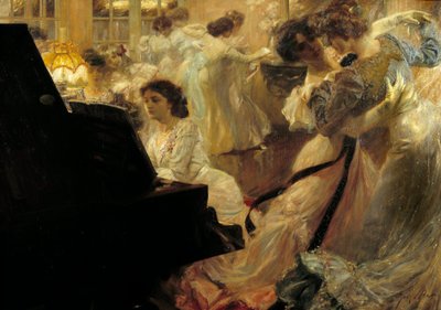Belle Epoque: White Ball by Joseph Marius Avy