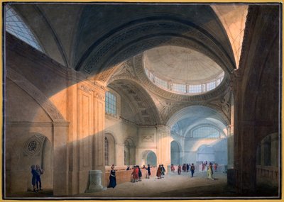 Soane office, London: Bank of England, interior perspectives by Joseph Michael Gandy