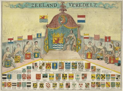Weapons and Names of the Deputies of Zeeland and the Cities of Zeeland by Joseph Mulder