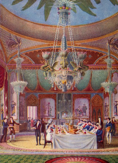 A Banquet at the Royal Pavilion, Brighton by Joseph Nash