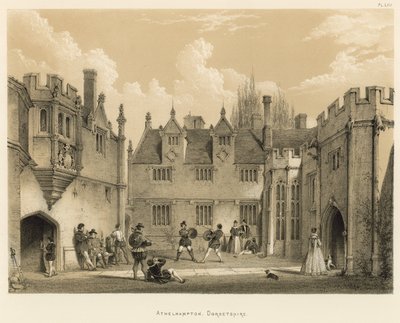 Athelhampton, Dorsetshire by Joseph Nash