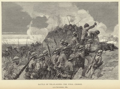 Battle of Tel-El-Kebir by Joseph Nash