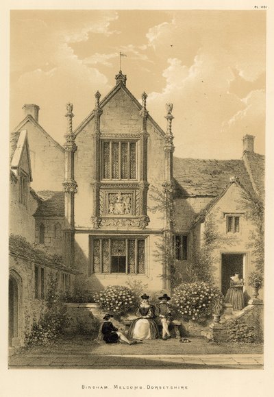 Bingham, Melcomb, Dorsetshire by Joseph Nash