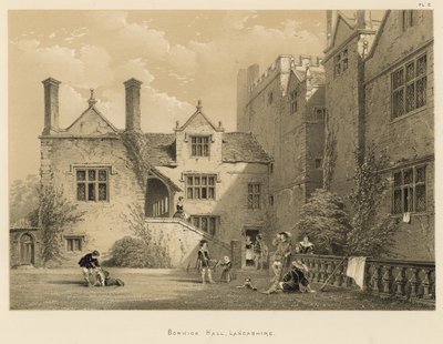 Borwick Hall, Lancashire by Joseph Nash