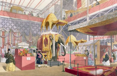 Crystal Palace, the Indian Court by Joseph Nash