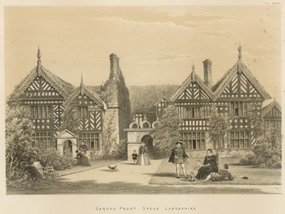 Garden Front, Speke, Lancashire by Joseph Nash