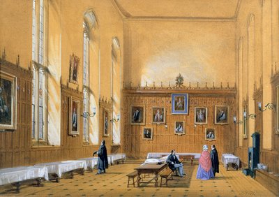 New College Hall by Joseph Nash