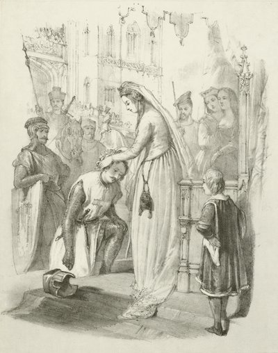 The Chaplet of Honour by Joseph Nash