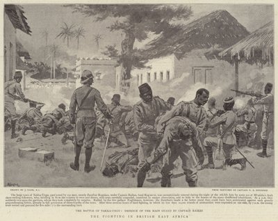 The Fighting in British East Africa by Joseph Nash
