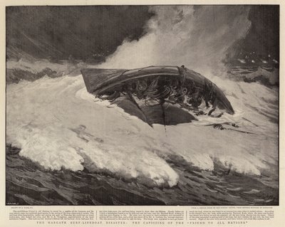 The Margate Surf-Lifeboat Disaster, the Capsizing of the Friend to All Nations by Joseph Nash