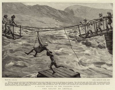 The Relief of Chitral by Joseph Nash