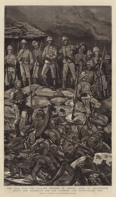 The Zulu War, the Gallant Defence of Rorke
